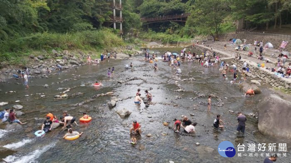 夏日戲水區將於6月起正式開放。