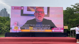 ▲2024全球行善日連線凱南總執行長。