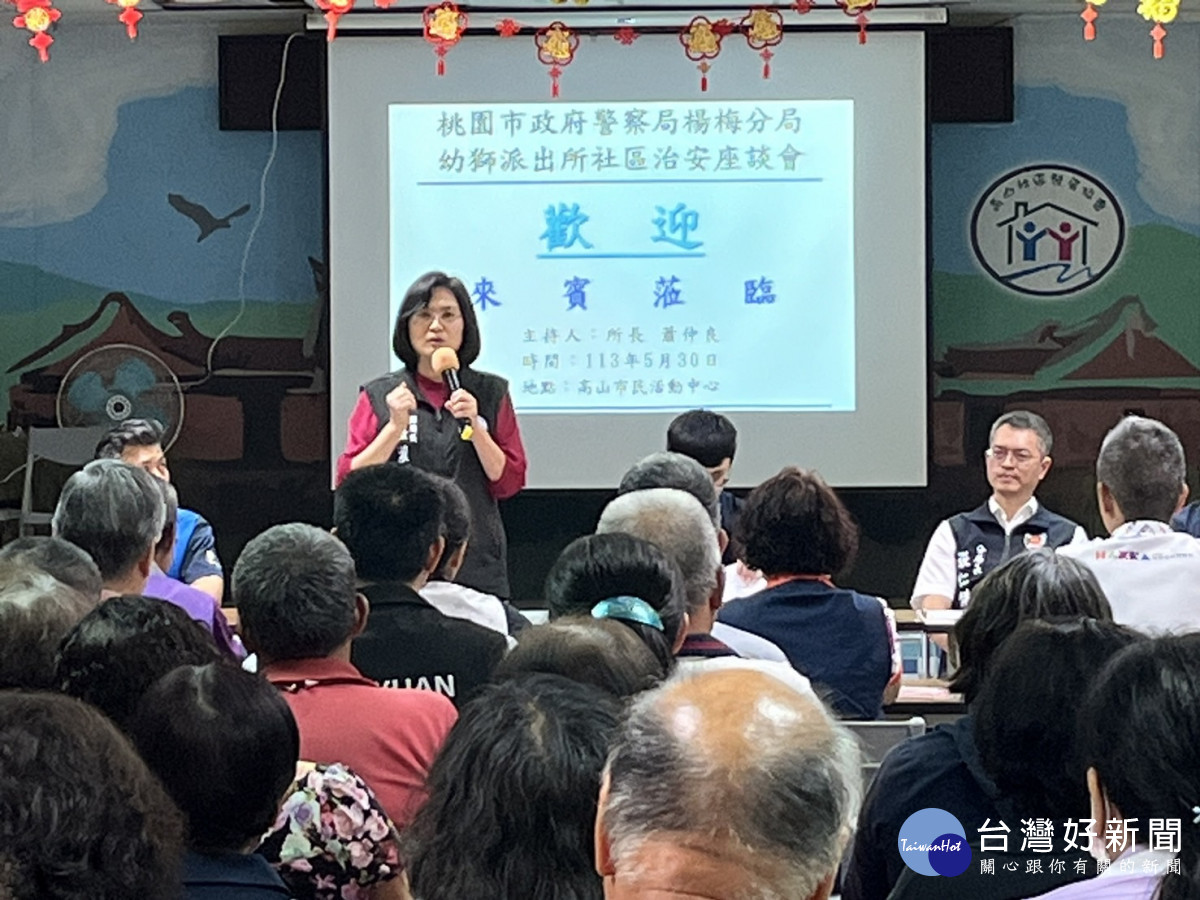副局長張淑芳致詞。