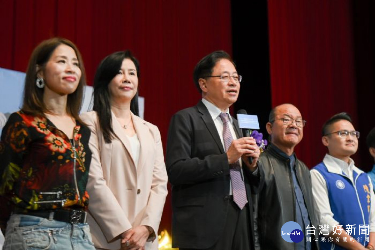 張市長致詞。<br />
<br />
