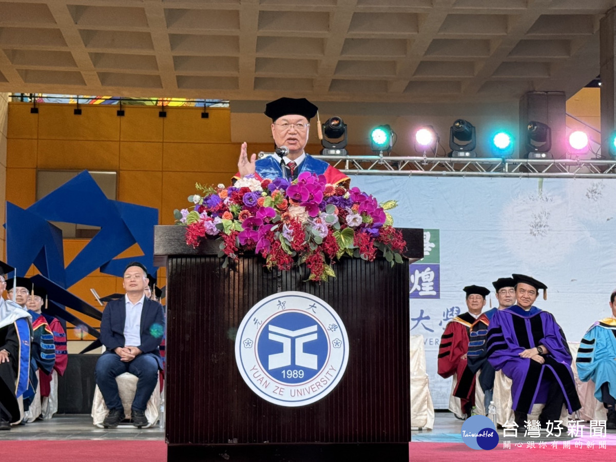 元智大學校長廖慶榮致詞