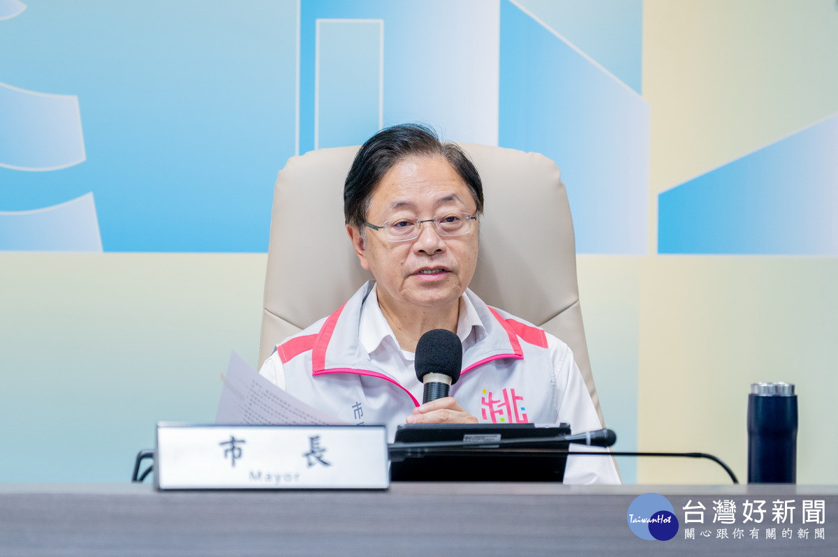 桃園市長張善政。<br />
