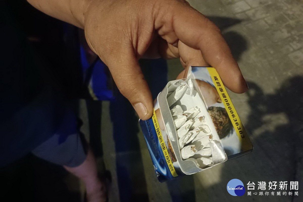 陳姓男子持有K煙為蘆竹警方查獲。<br />
