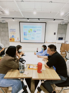 ▲網絡成員分享能有效分工合作方法。