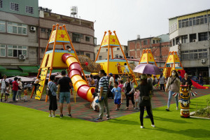南投市6座公園獲中央補助再改善。（市公所提供）