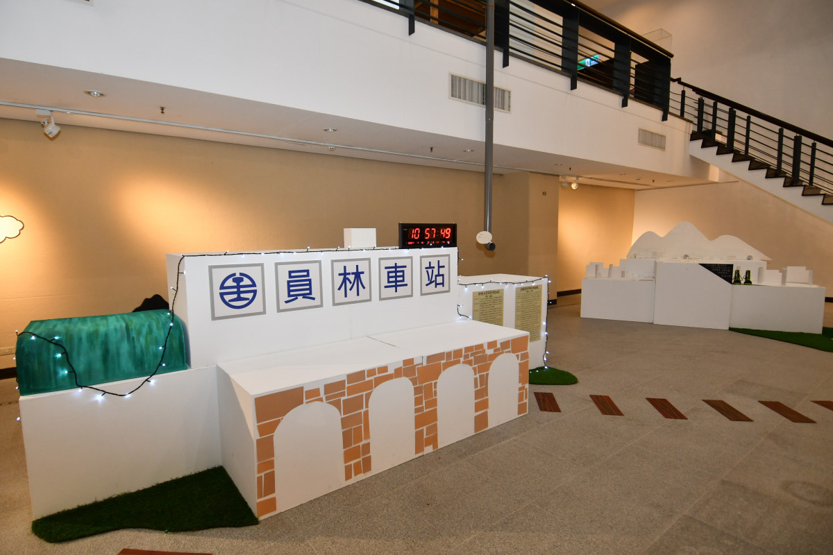 彰化兒童藝術節首波推出聲音特展《員林的聲音探險地圖》免費入場。圖／記者鄧富珍攝