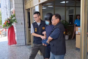 警方將陳嫌依槍砲、殺人未遂移送地檢／警方提供