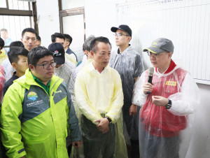 行政院長卓榮泰南下嘉義縣勘災／嘉義縣府提供
