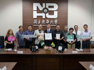 工藝中心與東華大學簽合作備忘錄。（工藝中心提供）
