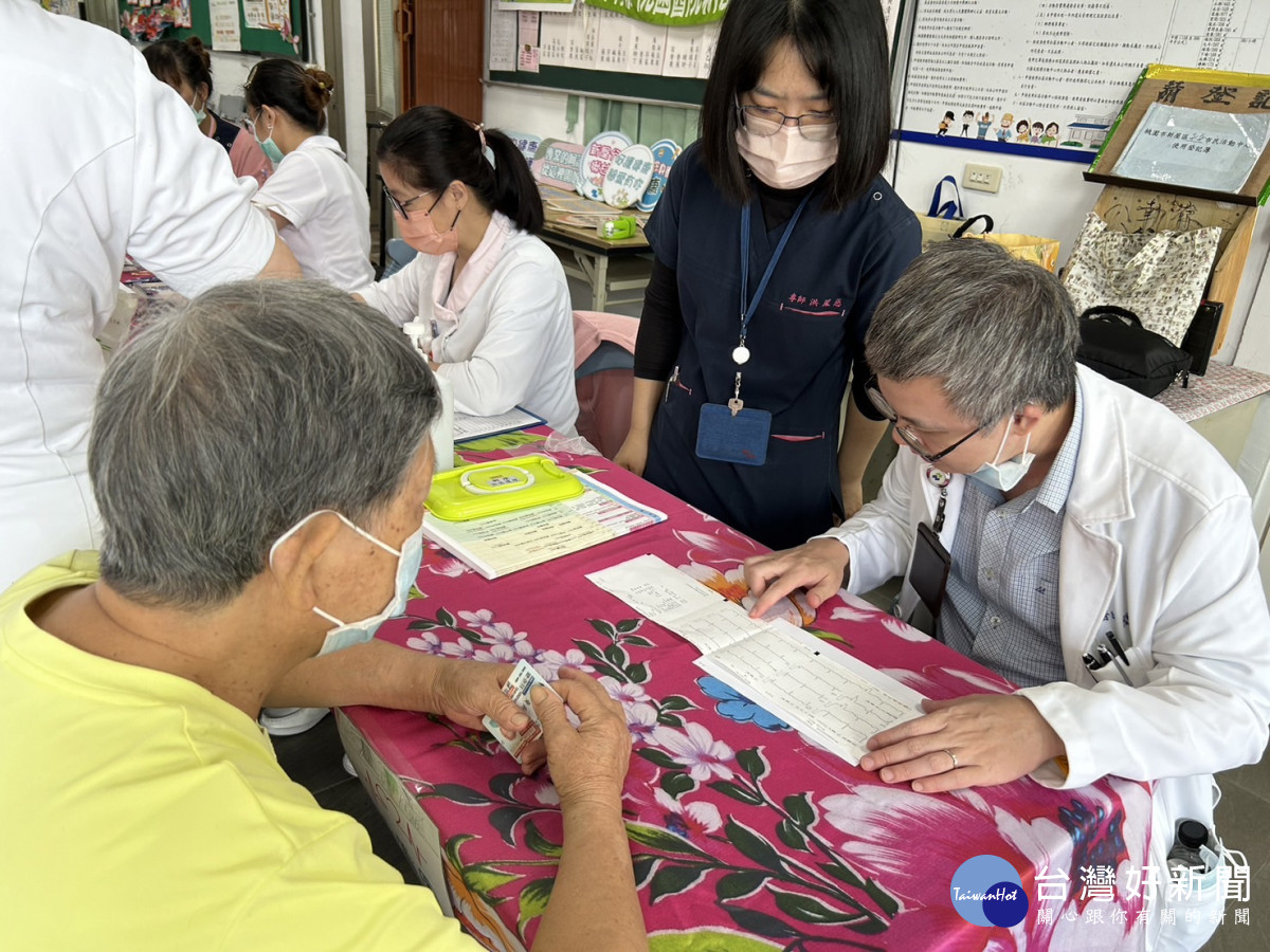 衛福部桃園醫院新屋分院深入沿海社區        義診守護居民健康