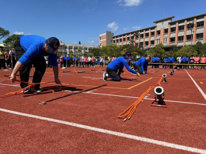 竹市市長盃義消競技比賽登場