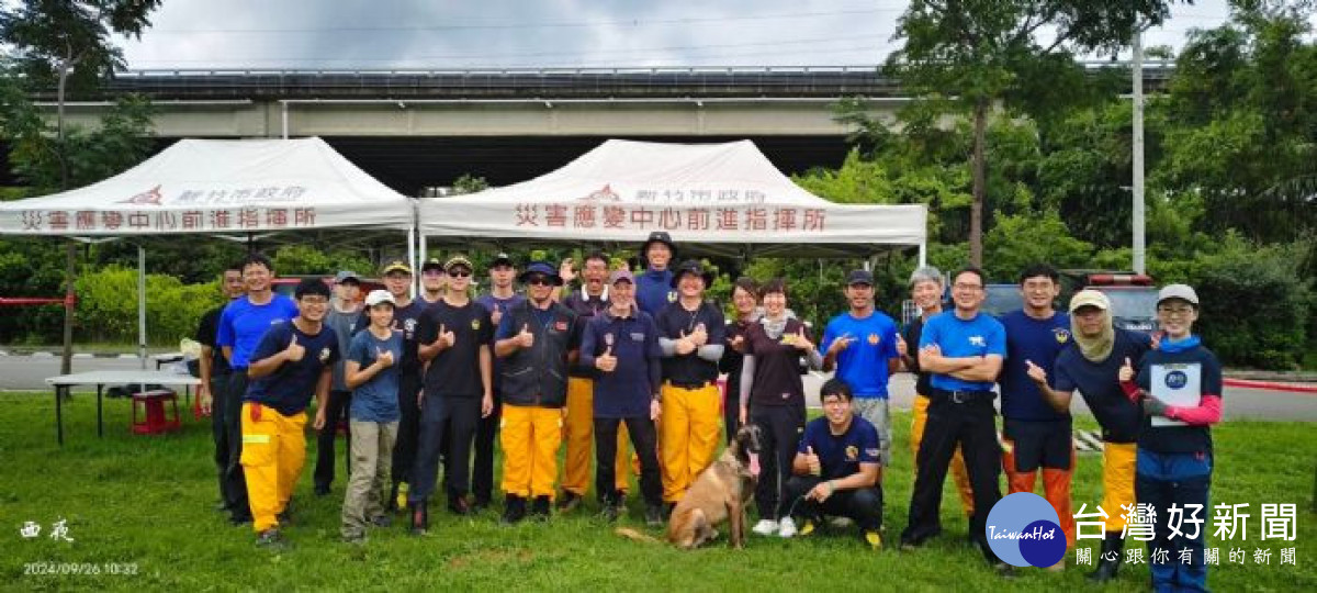 國際搜救犬認證考試全員通過，桃園消防局再創佳績。