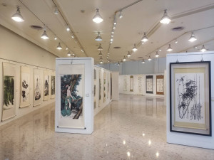 新竹市書畫學會展出作品