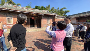 立委楊瓊瓔爭取3500萬元整修台中市定古蹟「摘星山莊」。