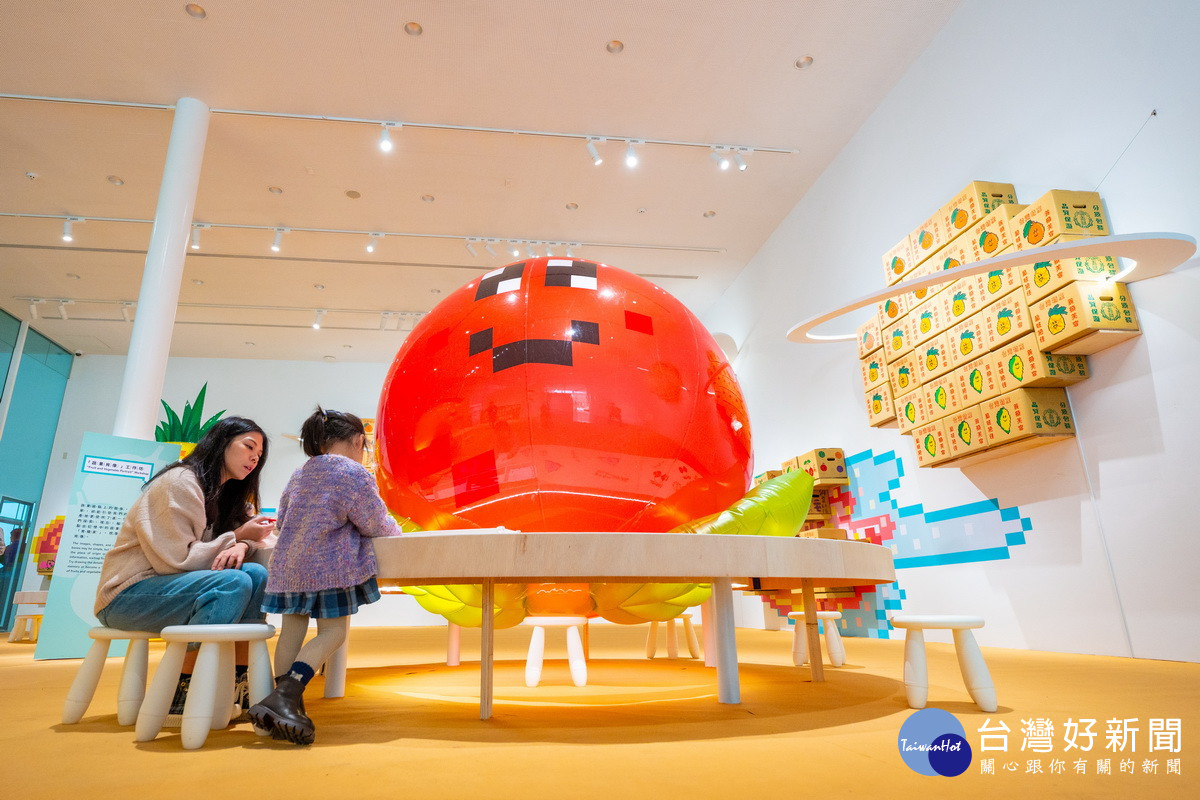 桃園市兒童美術館「新說小百科」展覽。<br />

