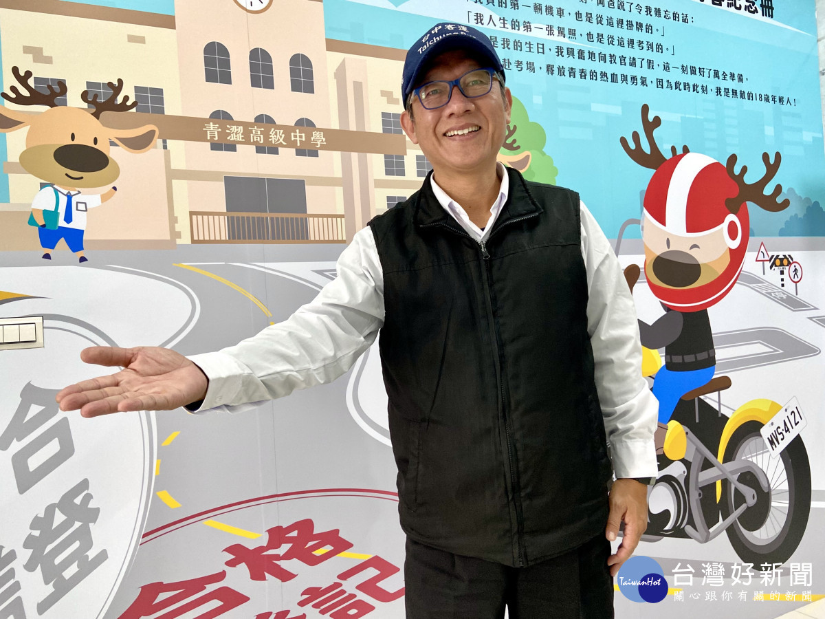 台中客運307路的駕駛陳俊誠