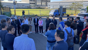 立委楊瓊瓔協調農水署釋出1200坪土地，讓台中果菜批發市場新建停車場。