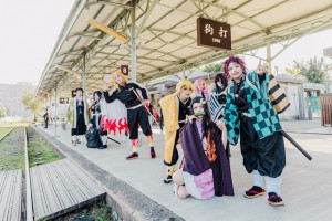 ▲駁二藝術特區廣闊的腹地與特色地景，成為每年動漫迷Cosplay的最佳場景。