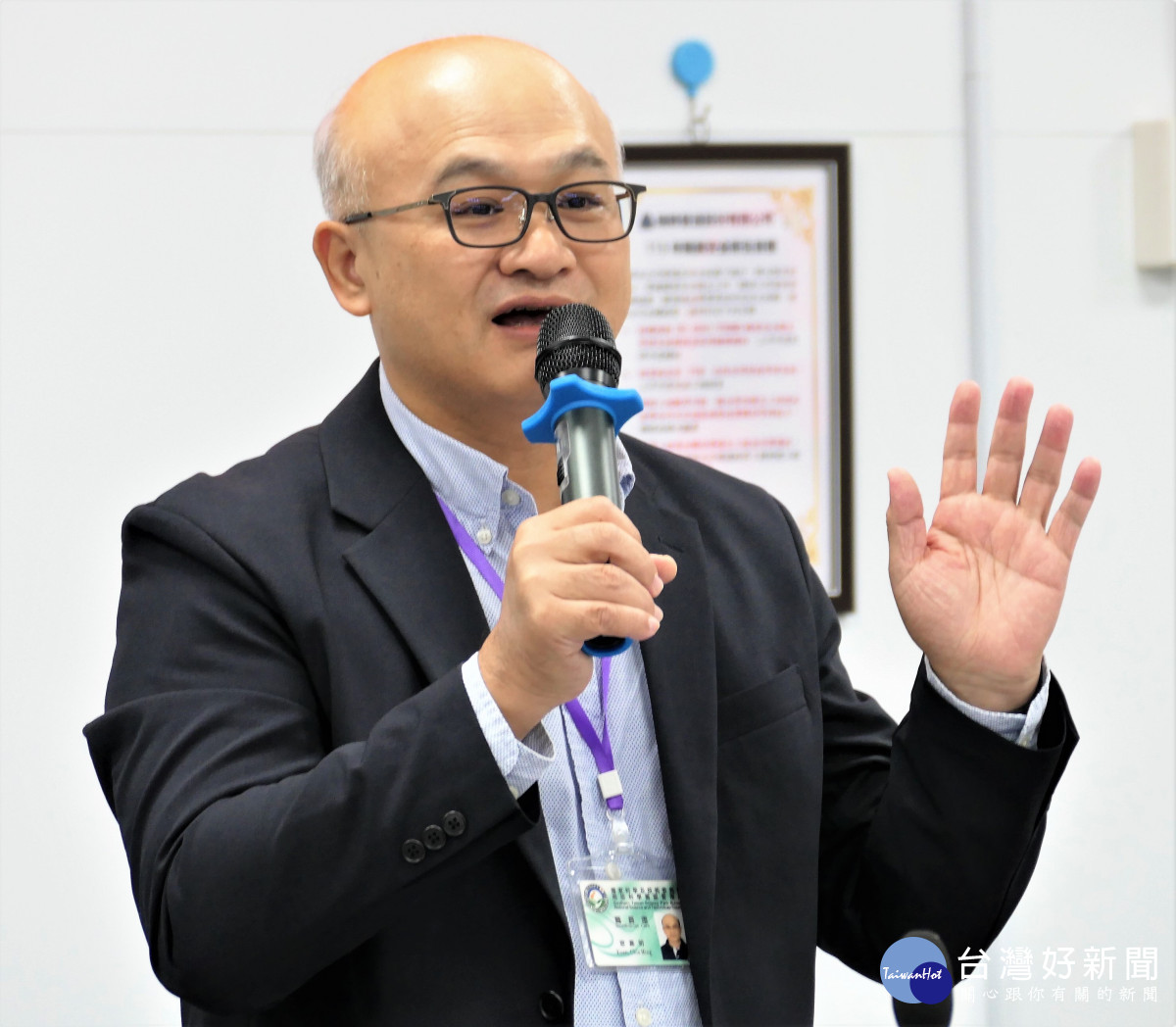 ▲國家科學及技術委員會南部科學園區管理局主任秘書官嘉明表示，橋科建設期程縮短至三年且全程遵守相關法規，已成為國家開發效率的典範。<br />
