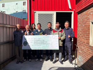 協助建新家。林重鎣