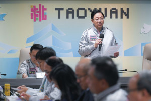 張市長致詞。