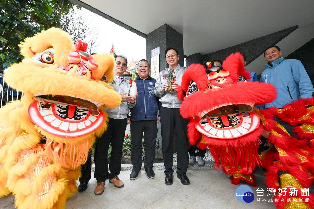 桃園市長張善政出席楊梅區青山市民活動中心啟用典禮。<br />
<br />
