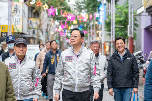 張市長視察中壢舊城區再生。