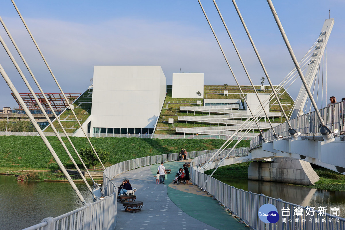 桃園市兒童美術館外觀。圖片提供／桃園市立美術館<br />
