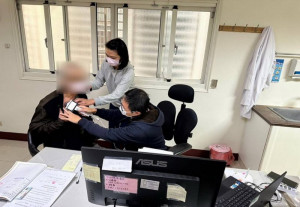 ▲高市甲仙區衛生所遠距醫療門診正式啟用。