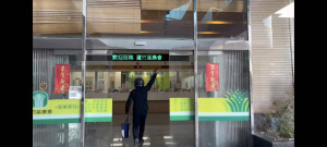 蘆竹分局於蘆竹區農會舉行了一場逼真的金融機構防搶演練。