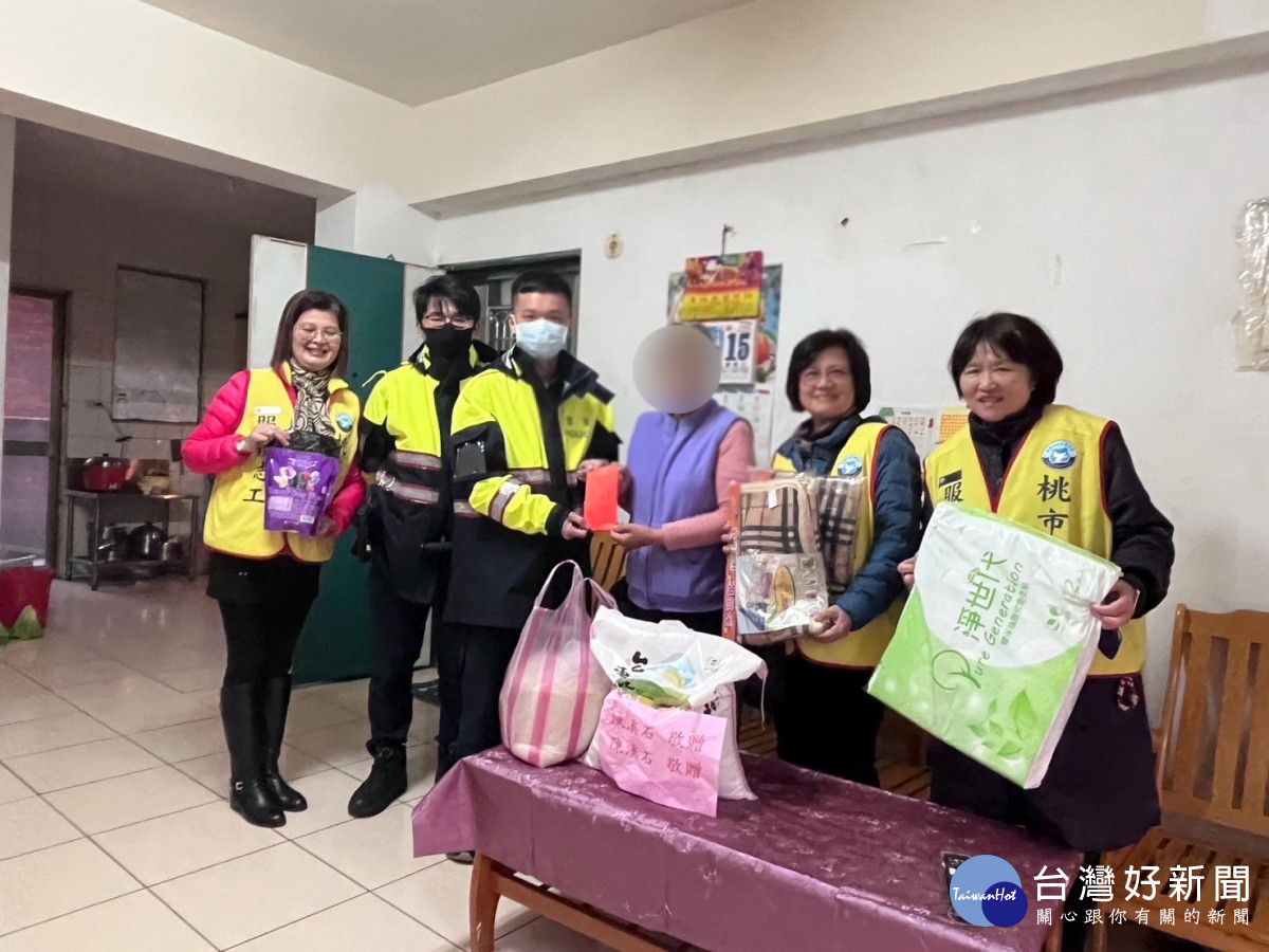 大華警志攜手送暖，愛心接力溫暖弱勢。