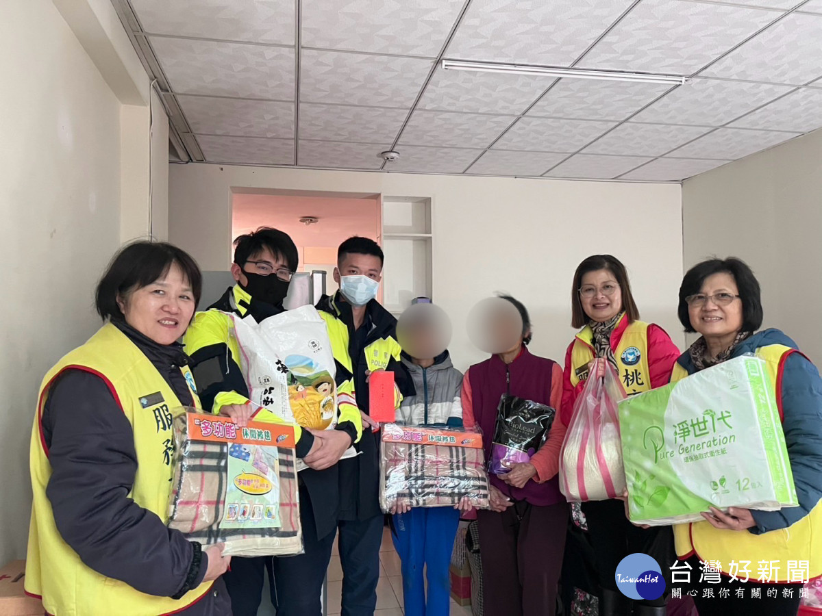 大華警志攜手送暖，愛心接力溫暖弱勢。