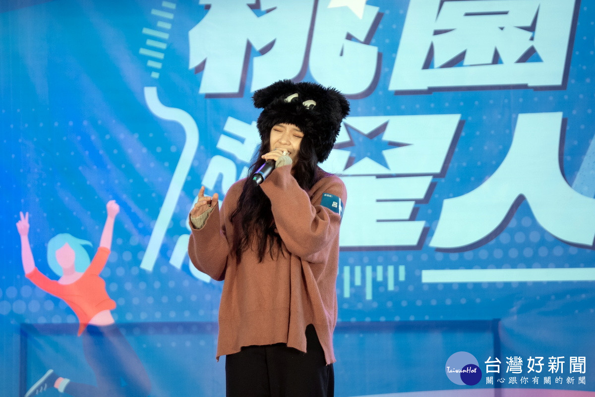 2024桃園星人秀歌唱組冠軍-呂儀（仙度貝拉）。圖/青年事務局。