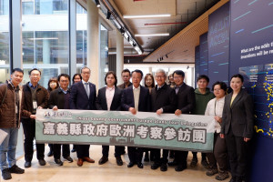 嘉義縣長翁章梁赴德參訪慕尼黑工業大學，借鏡德國經驗推動產業升級新藍圖／嘉義縣府提供