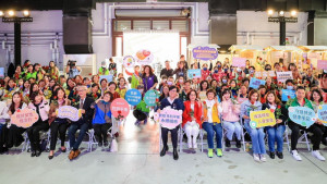 ▲慶祝婦女節，高市府以《前SHE今生．女力綻現》為主題，展現女性在各領域實踐女權的歷程與成果。