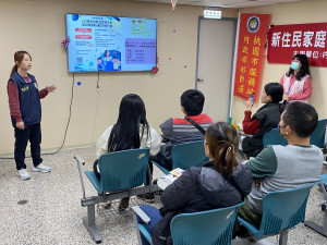 桃園市服務站宣導「113學年度新住民及子女培力與獎助(勵)學金計畫」