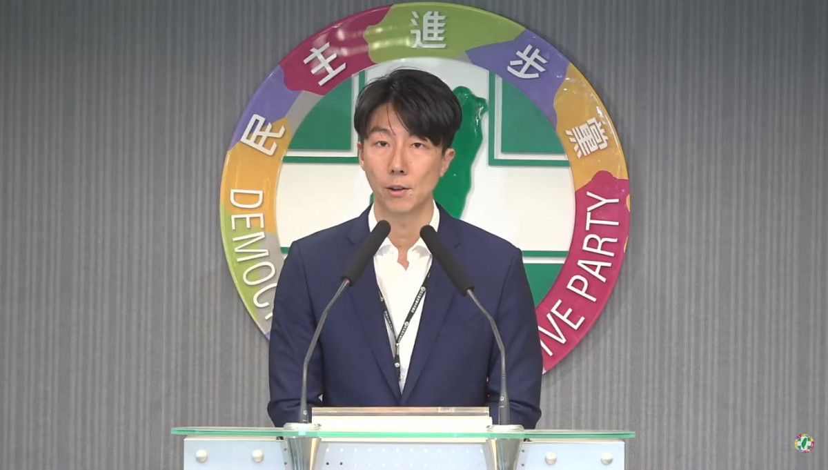 民主進步黨發言人吳崢（圖／資料照片，圖源：翻攝自民主進步黨YouTube）