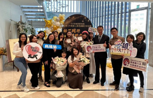 ▲高雄、臺南及屏東三縣市共同主辦的「南高屏地區社工專業人員表揚，高市獲獎數居冠深獲肯定。