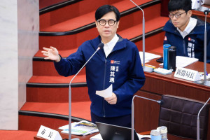 ▲針對大林蒲遷村進度，陳其邁表示要依都市計畫變更等程序來同步作業。