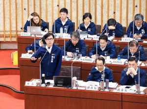 ▲陳其邁表示影像語言模型訓練是燈塔計畫的重點，預計今年中旬有初步結果，也盼未來能與各國智慧城市合作交流。
