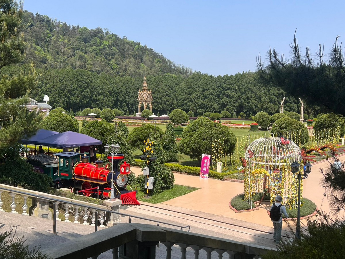 九族水沙連歐洲花園的春日好美！