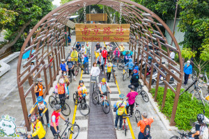 2025年嘉義市「來嘉BIKE訪 騎出好交情」自行車活動正式啟動／嘉義市府提供