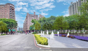 ▲高市水利局已規劃辦理「愛河河堤親水廊道水環境改善計畫」，目前正進行決標作業，預計將於今年5月底前開工。