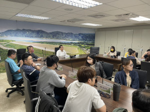 汛期將近，桃市水務局召開汛期前整備會議。