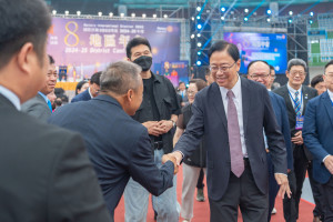 張市長感謝國際扶輪社長期致力公益。