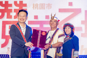 蘇副市長參與首屆原住民聯合婚禮。