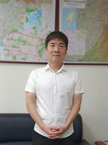 ▲新任高市海洋局長石慶豐。