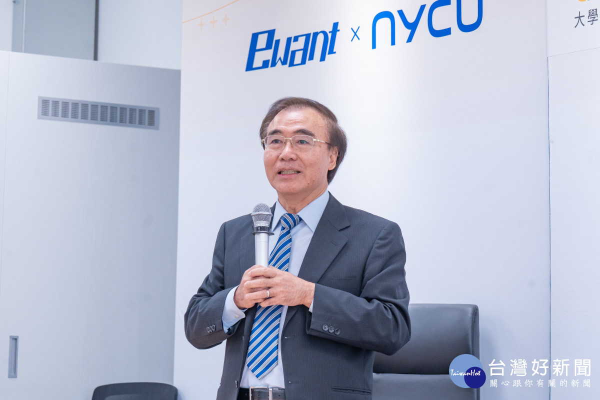 國立陽明交通大學副校長唐振寰致詞。