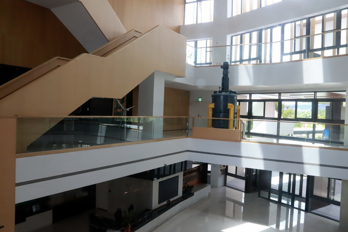 上緯創新園建築致力友善環境等理念。（記者扶小萍攝）