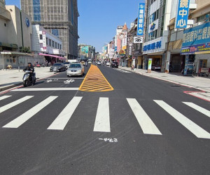 ▲左營第二期工程（左營大路6巷至埤子頭路）已正式完工。